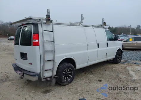 2020 GMC Savana Cargo Rwd 3500 Extended Wheelbase Work Van from USA, damaged, VIN 1GTZ7HFPXL1210691